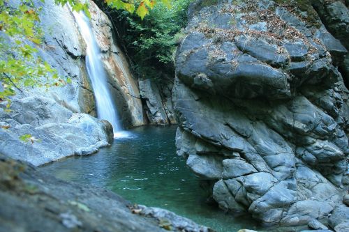 mount ida waterfall water