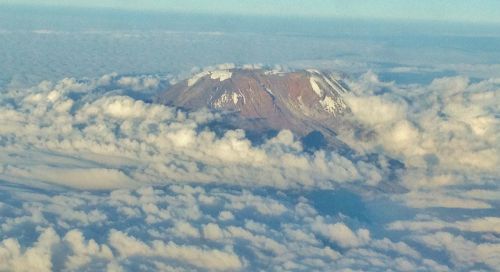 mount kilimanjaro mountain sky