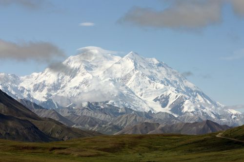 mount mckinley nature landscape