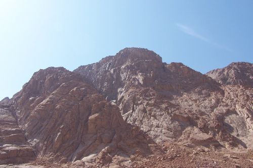 mount sinai mountains rocks