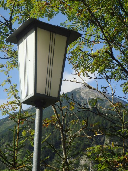 mountain lantern landscape