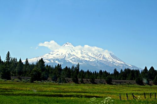 mount shasta california mountain