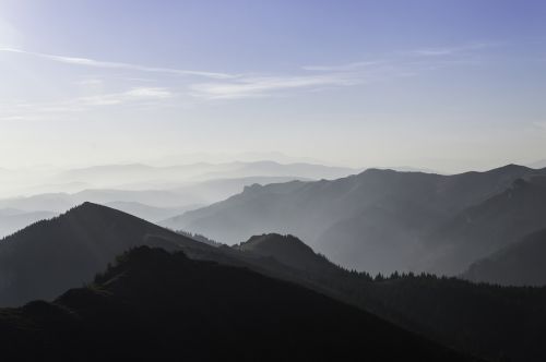 mountain cloud sky