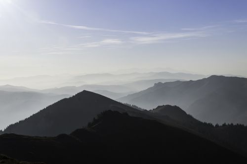 mountain cloud sky