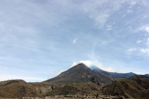 mountain barren landscape