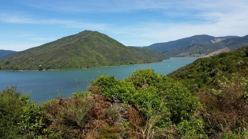 mountain water landscape