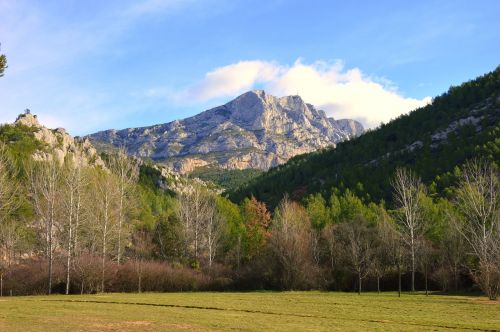 mountain france aix in provence