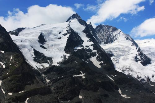 mountain snow snowy landscape