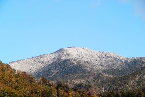 mountain snow winter