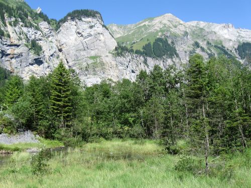 mountain alps landscape