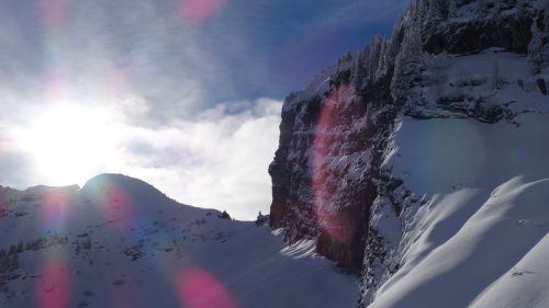 mountain alps landscape