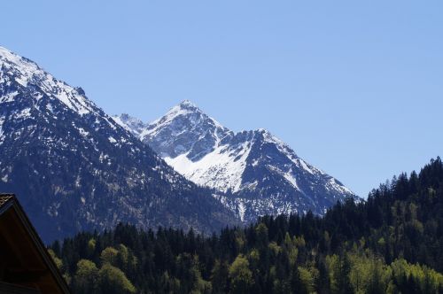 mountain allgäu alpine