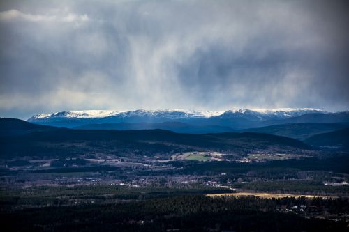 mountain snow norway