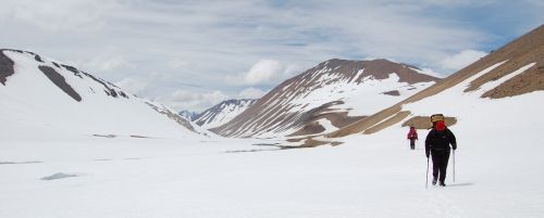 mountain glacier ice