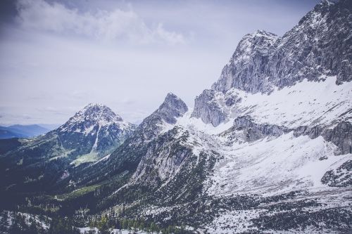 mountain mountains alpine