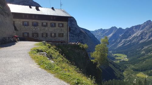 mountain hut alm