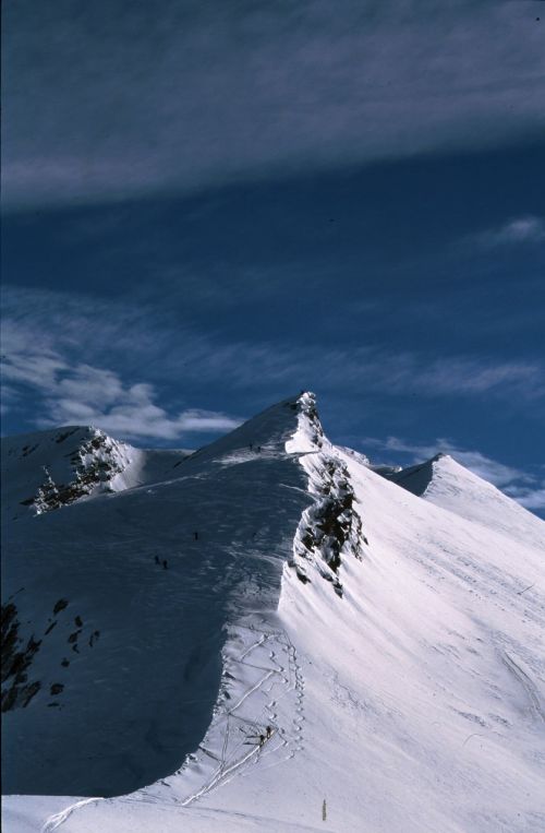 mountain winter landscape