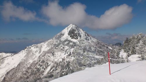 mountain snow landscape