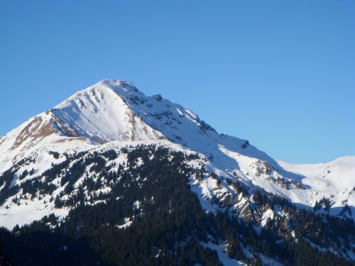 mountain alps summit