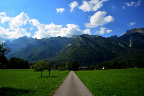 mountain mountains alpine