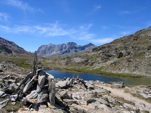 mountain stones nature