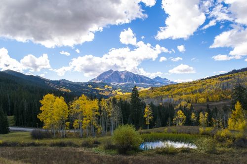 mountain nature landscape