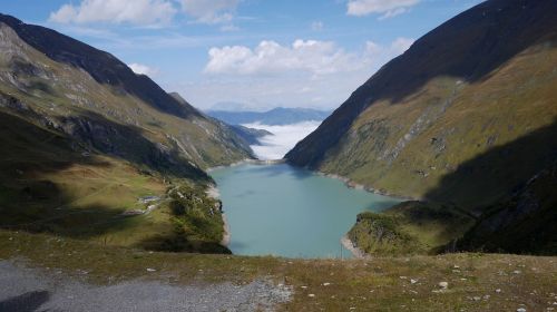 mountain lake austria