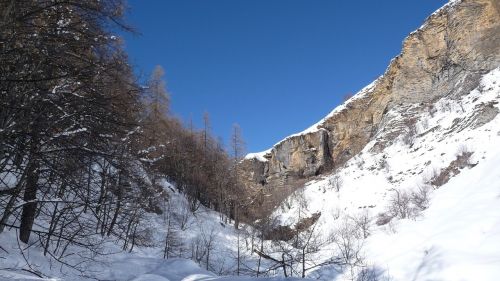 mountain snow landscape