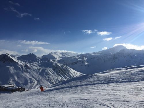 mountain snow ski