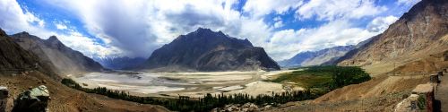 mountain panorama landscape