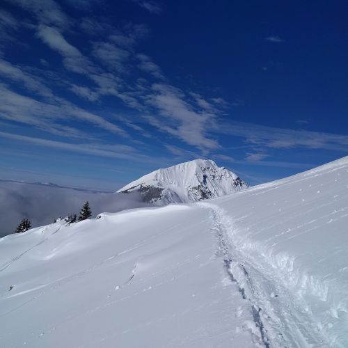 mountain winter snow