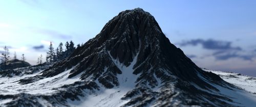 mountain nevada landscape