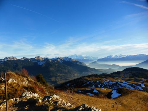 mountain sky landscape