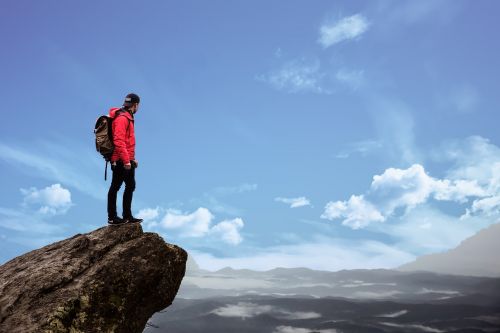 mountain hiking adventure