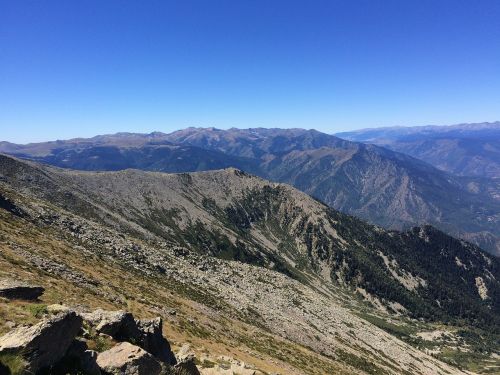 mountain pyrénées canigou