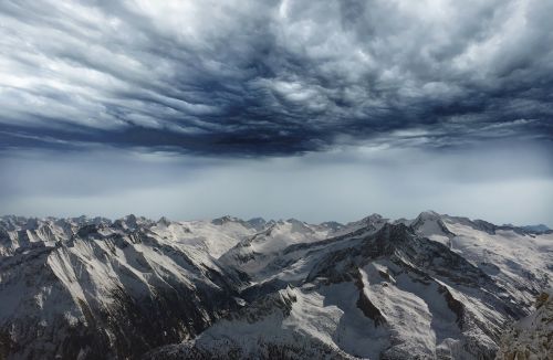 mountain landscape sky