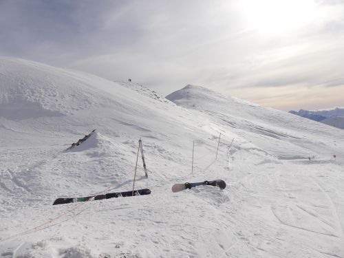 mountain snow alps