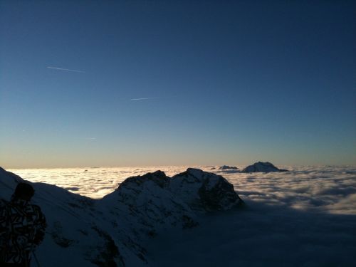 mountain snow winter