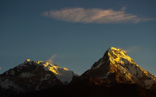 mountain annapurna nepal