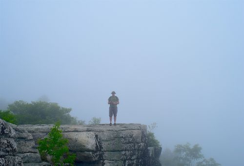 mountain mist fog