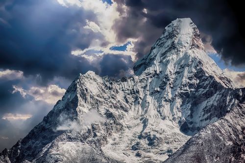 mountain snow winter