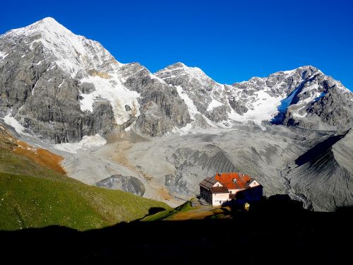 mountain hut mountain hut