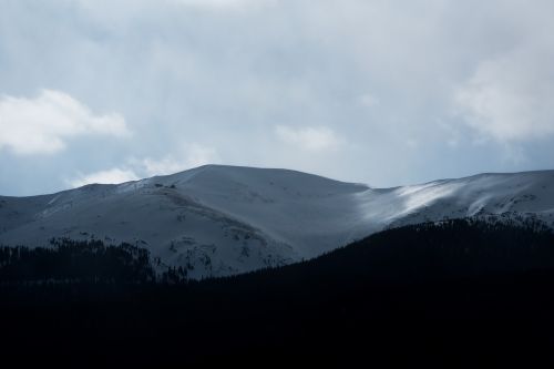 mountain highland cloud