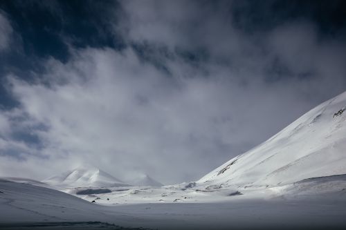 mountain highland cloud