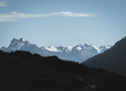 mountain highland cloud