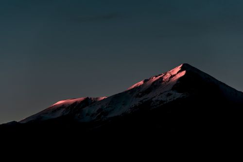 mountain highland cloud