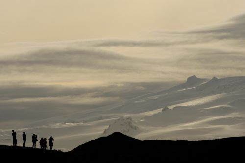 mountain highland cloud