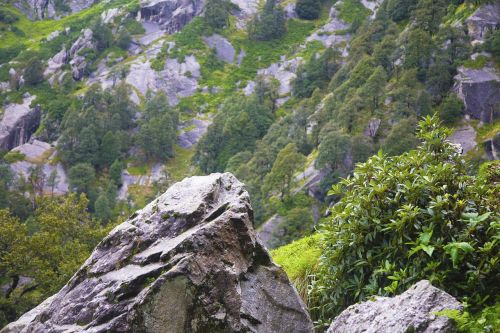 mountain rock nature