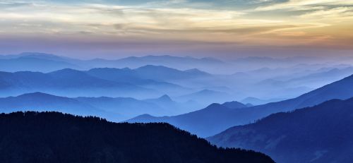 mountain highland landscape