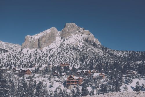 mountain landscape peak